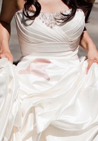 Бережная чистка свадебного платья своими руками